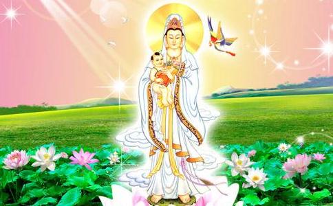 念观音菩萨 难产得救_感应事迹